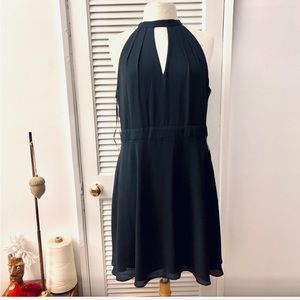 Express Little Black Dress Halter neck Mini Cocktail Dress